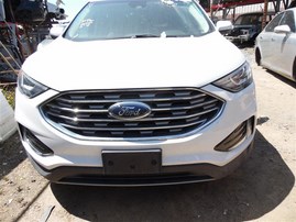 2019 Ford Edge White 2.0L Turbo At 2WD #F23271